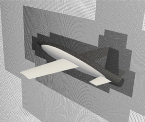Figure 1: Multi-Resolution Grid for UAV simulation
